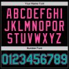 Custom Black Aqua-Pink Bomber Full-Snap Varsity Letterman Two Tone Hoodie Jacket - Image 5