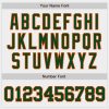 Custom White Green-Orange Authentic Baseball Jersey - Image 5